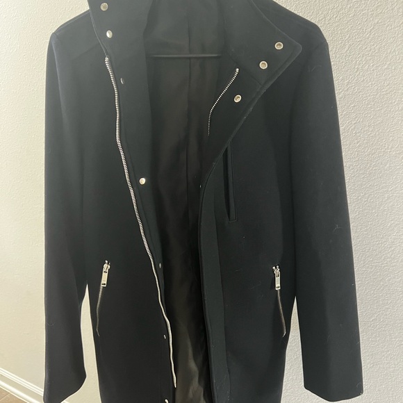 Zara Black Men's Jacket - Picture 3 of 4